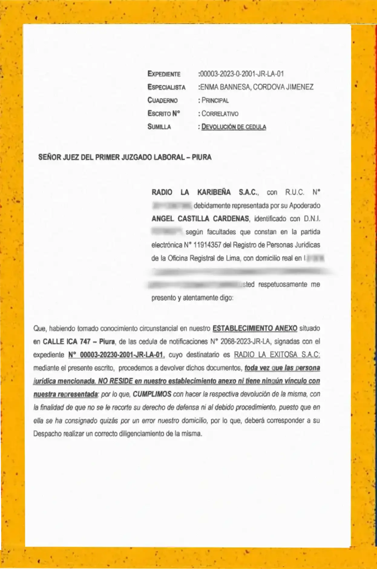 Trabajadores de la empresa monsefuana entonces llamada Editora Universal